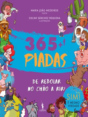 cover image of 365+1 Piadas de Rebolar no Chão a Rir